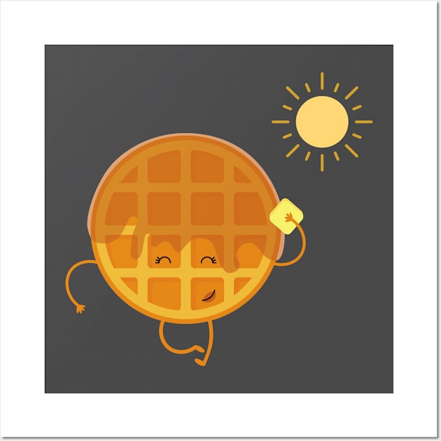 National Waffle Day Wall Art by ohsheep